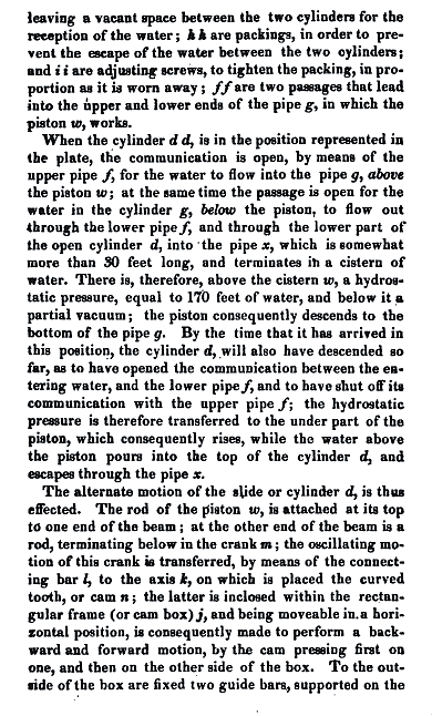 Mainwaring water engine text